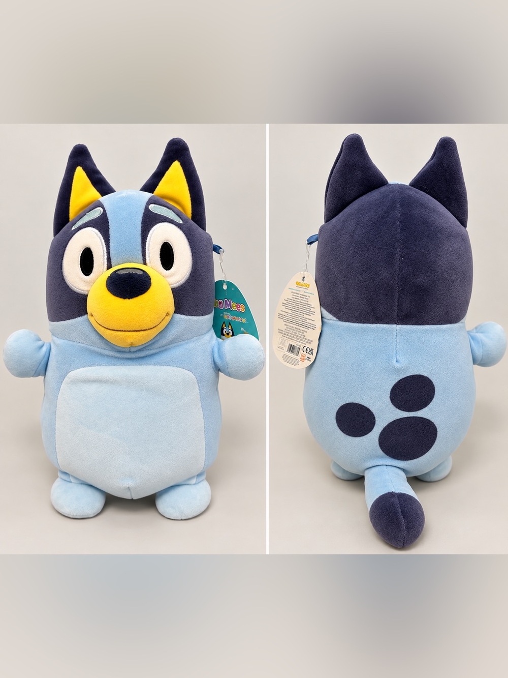 Bluey Squishmallows HugMees Plush – New With Tags 💙
